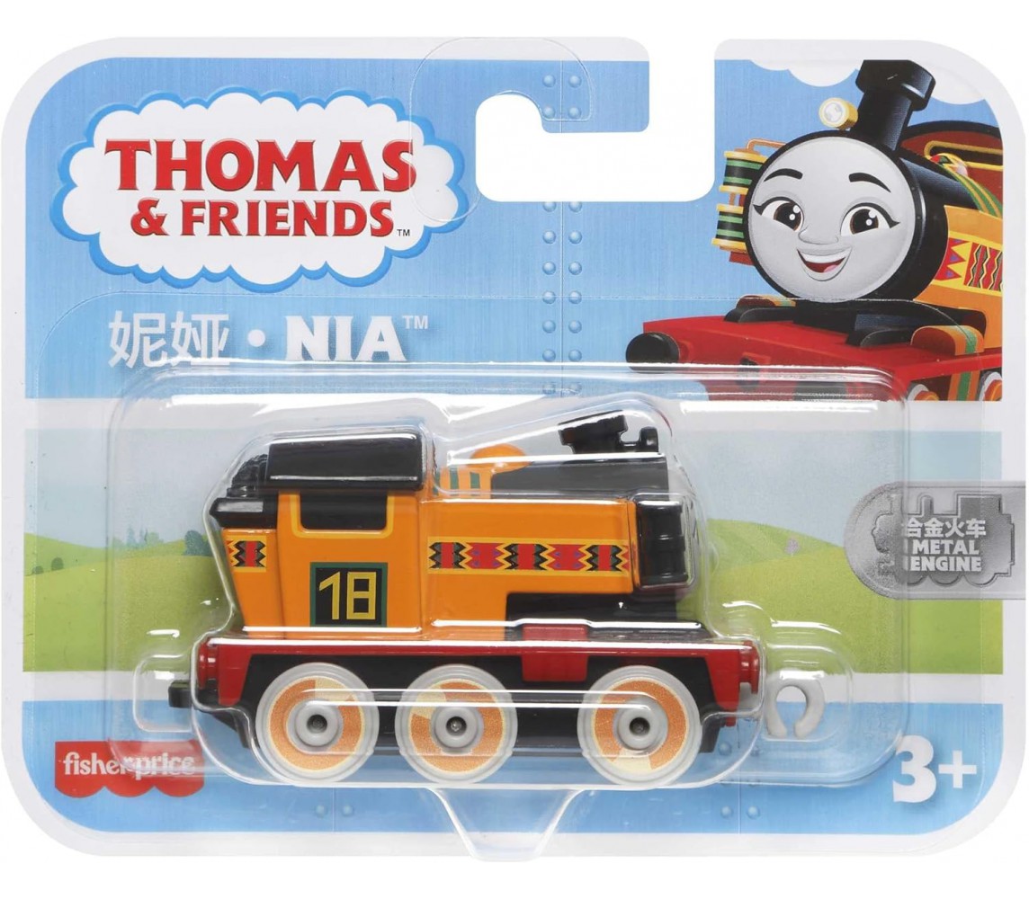 THOMAS AND FRIENDS Train Model NIA 8cm Serie METAL ENGINE Original HBX92