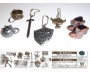 LEGEND OF ZELDA Rare SET 6 Metal PENDANTS ITEMS  Japan Gashapon Figures