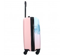STITCH Trolley Suitcase 4 Wheels Extendable Handle 46x33x21cm Official DISNEY