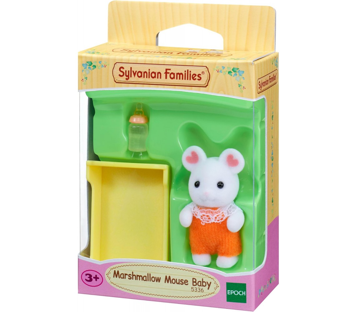 SYLVANIAN Figure BEBE Baby MARSHMALLOW Serie Town Girls FAMILIES Epoch 5336