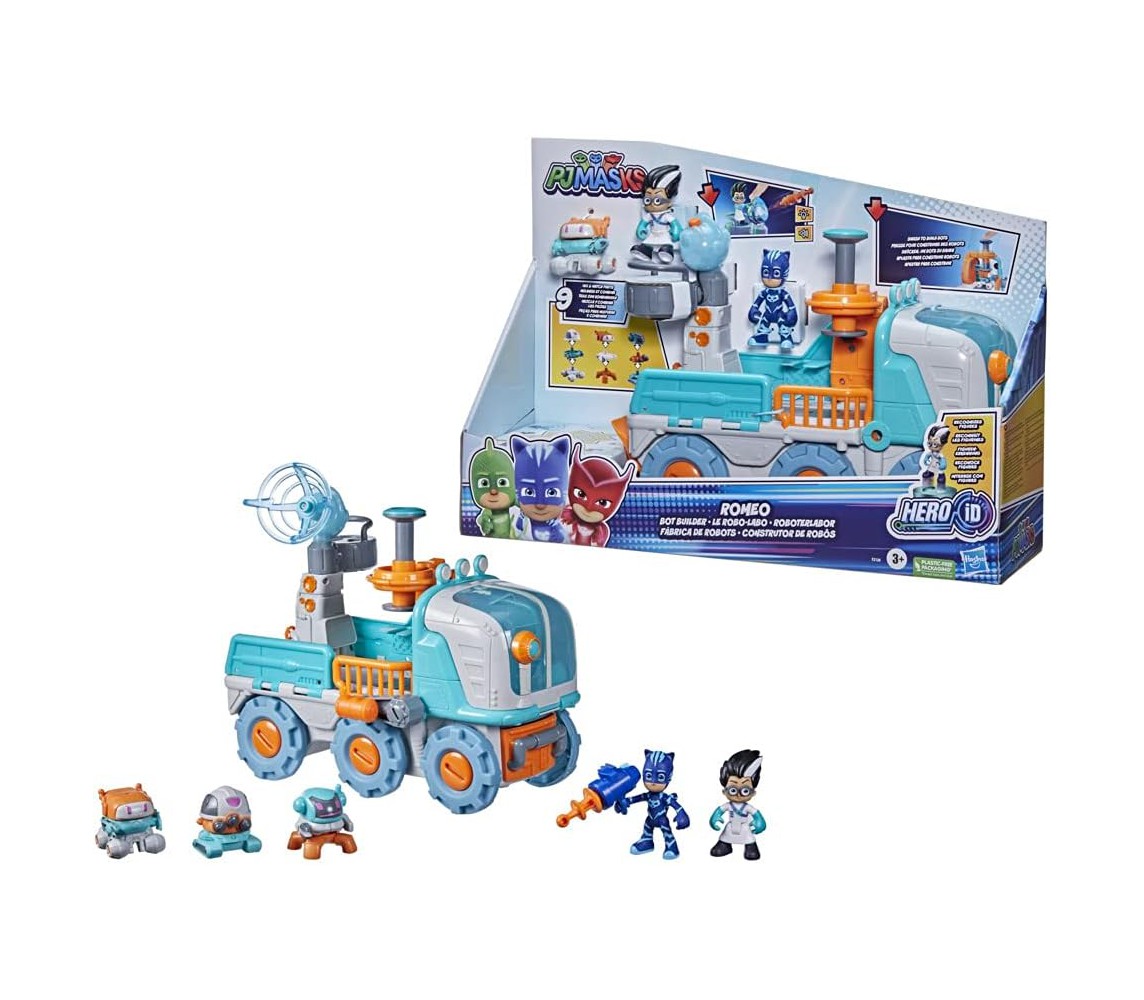 copy of LABORATORIO DI ROMEO con GATTOBOY Playset PJ MASKS Super Pigiamini con 2 personaggi ORIGINALE