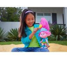 TROLLS Doll POPPY RAINBOW HAIRTUNES With MUSICAL HAIRS Original MATTEL HTP28