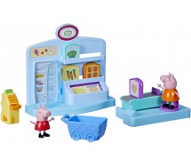 PEPPA PIG Playset SUPERMARKET 2 Figures Peppa and Mommy Pig HASBRO F4410