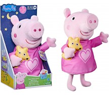 PEPPA PIG Peluche Pupazzo PEPPA NINNA NANNA Bedtime Lullabies MUSICA F3777