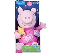 PEPPA PIG Peluche Pupazzo PEPPA NINNA NANNA Bedtime Lullabies MUSICA F3777