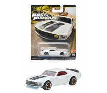 FAST FURIOUS Car Model FORD MUSTANG BOSS 1969 Scale 1:64 8cm Hot Wheels HYP71