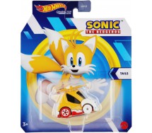 CHARACTER CARS SONIC TAILS Car Model Scale 1:64 5cm Hot Wheels HDL38 DieCast