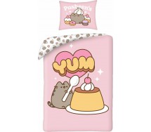 copy of Set Letto PUSHEEN PURRFECT WEEKEND Gatto Emoticon COPRIPIUMINO Cotone 140x200