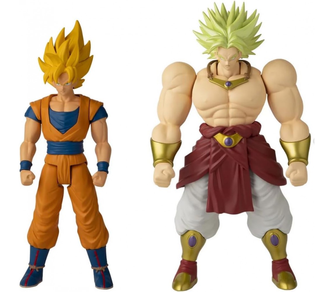 GOKU SS con VEGETA SS Blu e GOLDEN FRIEZA Special BOX Set 3 FIGURE Action 30cm DRAGON BALL LIMIT BREAKER Originale BANDAI