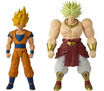 GOKU SS con VEGETA SS Blu e GOLDEN FRIEZA Special BOX Set 3 FIGURE Action 30cm DRAGON BALL LIMIT BREAKER Originale BANDAI
