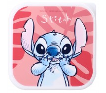 STITCH Bon Appetit! 3 Snack Box 6x12x12cm Vadobag Official Disney
