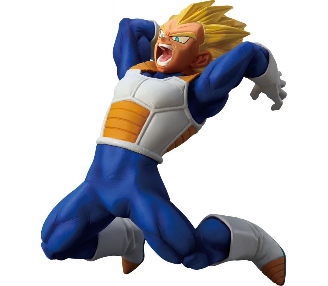 copy of DRAGON BALL Figura VEGETA SS GOD Capelli VIOLA Originale BANPRESTO
