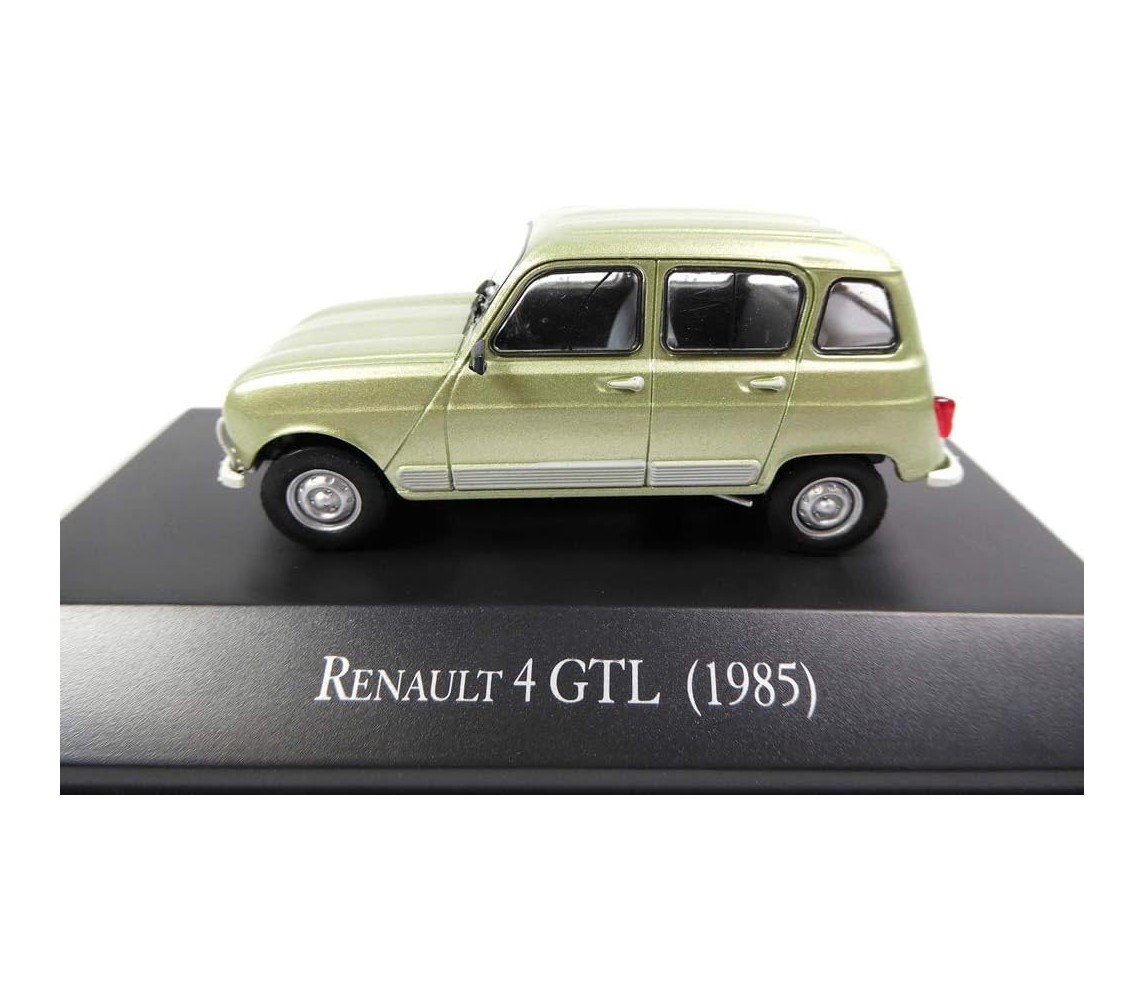 RENAULT 4 GTL Anno 1985 Modello Auto Metallo Scala 1:43 8cm Originale  DieCast