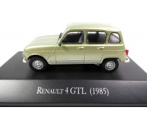 RENAULT 4 GTL Anno 1985 Modello Auto Metallo Scala 1:43 8cm Originale  DieCast