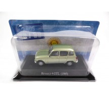 RENAULT 4 GTL Anno 1985 Modello Auto Metallo Scala 1:43 8cm Originale  DieCast