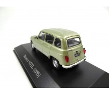 RENAULT 4 GTL Anno 1985 Modello Auto Metallo Scala 1:43 8cm Originale  DieCast