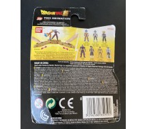 DRAGON BALL Figura Combattimento 7cm VEGETA SS Blu Serie SPIN BATTLERS BANDAI