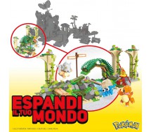 copy of Playset POKEMON Figure 10cm ESPEON e UMBREON 125 Pezzi ORIGINALE Mega Construx Bloks HGC21
