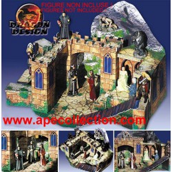 Kinder RARO DIORAMA Tedesco DAS TOR ZUM BERG Set SIGNORE ANELLI Lord Rings LOTR