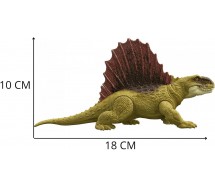 BROKEN PACKAGE Figure Dino Dinosaur DIMETRODON Jurassic World DOMINION Ferocious Pack 18cm MATTEL HDX27