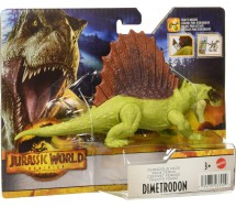 BROKEN PACKAGE Figure Dino Dinosaur DIMETRODON Jurassic World DOMINION Ferocious Pack 18cm MATTEL HDX27