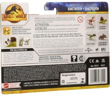 BROKEN PACKAGE Figure Dino Dinosaur DIMETRODON Jurassic World DOMINION Ferocious Pack 18cm MATTEL HDX27
