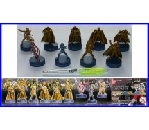 Rare SET 9 Figures PEGASUS COLLECTION Saint Seiya BANDAI Gashapon