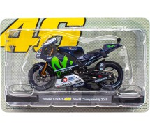 Box Rotto VALENTINO ROSSI 46 Modello 1/18 YAMAHA YZR-M1 Moto GP Campionato 2015