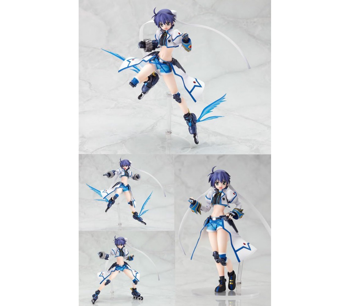 NANOHA Figura SUBARU NAKAJIMA 18cm GOOD SMILE Magical Girl JAPAN Figure Statue