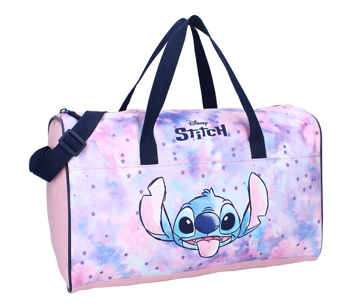 copy of LILO & STITCH SACCA Borsa Gym Bag Bianca 44x36cm 100% Cotone  OHANA Significa Famiglia Originale Ufficiale DISNEY