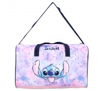 copy of LILO & STITCH SACCA Borsa Gym Bag Bianca 44x36cm 100% Cotone  OHANA Significa Famiglia Originale Ufficiale DISNEY
