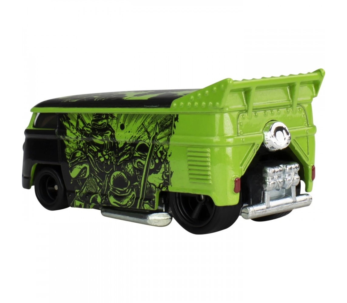 Teenage Mutant Ninja Turtle Die Cast Model VW DRAG BUS Scale 1:64