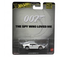 007 JAMES BOND Die Cast Model LOTUS ESPRIT S1 Scale 1:64 6cm HotWheels Pop Culture HXD98