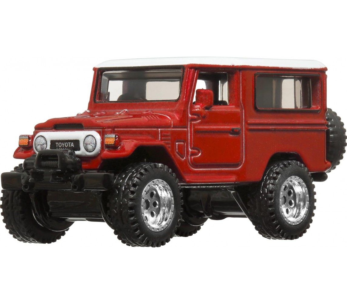 FAST AND FURIOUS Die Cast Car Model TOYOTA LAND CRUISER FJ43 Scale 1:64 6cm HotWheels HRT96