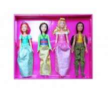 PRINCIPESSE DISNEY Bambole BOX Lotto 13 Personaggi 30cm ORIGINALE MATTEL HPG74