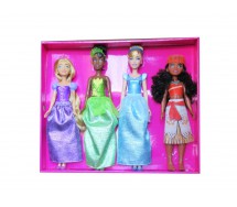 PRINCIPESSE DISNEY Bambole BOX Lotto 13 Personaggi 30cm ORIGINALE MATTEL HPG74