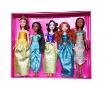 PRINCIPESSE DISNEY Bambole BOX Lotto 13 Personaggi 30cm ORIGINALE MATTEL HPG74