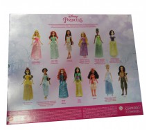PRINCIPESSE DISNEY Bambole BOX Lotto 13 Personaggi 30cm ORIGINALE MATTEL HPG74
