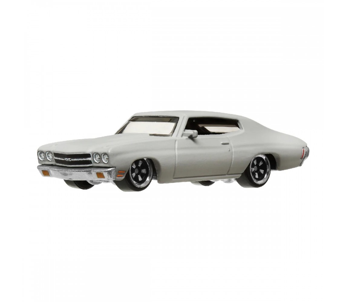 FAST and FURIOUS DOMINIC TORETTO Die Cast Car Model 1970 CHEVELLE SS Scale 1:64 6cm HotWheels HRW47