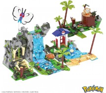 POKEMON JUNGLE VOYAGE Giant Playset 1392 Pieces Mega Building Blocks HHN61
