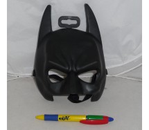 Maschera BATMAN da BAMBINO Vinile RUBIES Cavaliere Oscuro DARK KNIGHT Carnevale