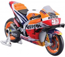 REPSOL HONDA RC213V Model Moto Gp 2022 Driver MARC MARQUEZ 93 Scale 1/18 11cm Original Maisto