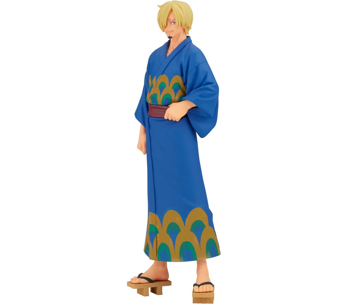 copy of Figura MONKEY D LUFFY Rubber RUFY King Of Artist WANOKUNI KIMONO 17cm BANPRESTO