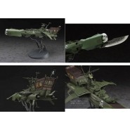 CAPITAN HARLOCK Modello Kit Montaggio ARCADIA VERDE Scala 1/1500 Hasegawa 64505