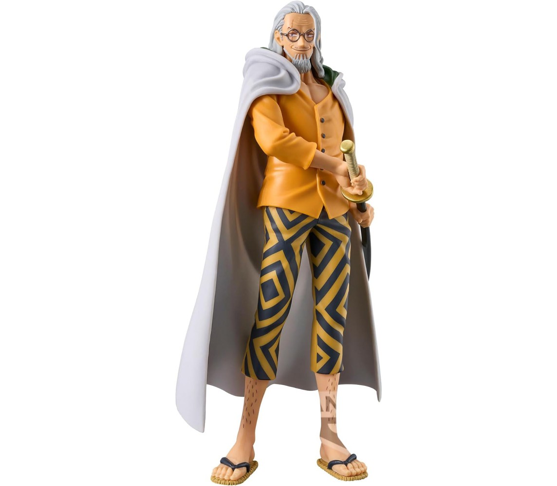 ONE PIECE Figure Statue SILVERS RAYLEIGH DXF The Grandline Original BANPRESTO