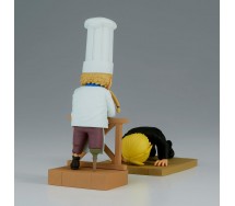 ONE PIECE 2 Figures SANJJI and ZEFF Series WCF World Collectable Original BANPRESTO