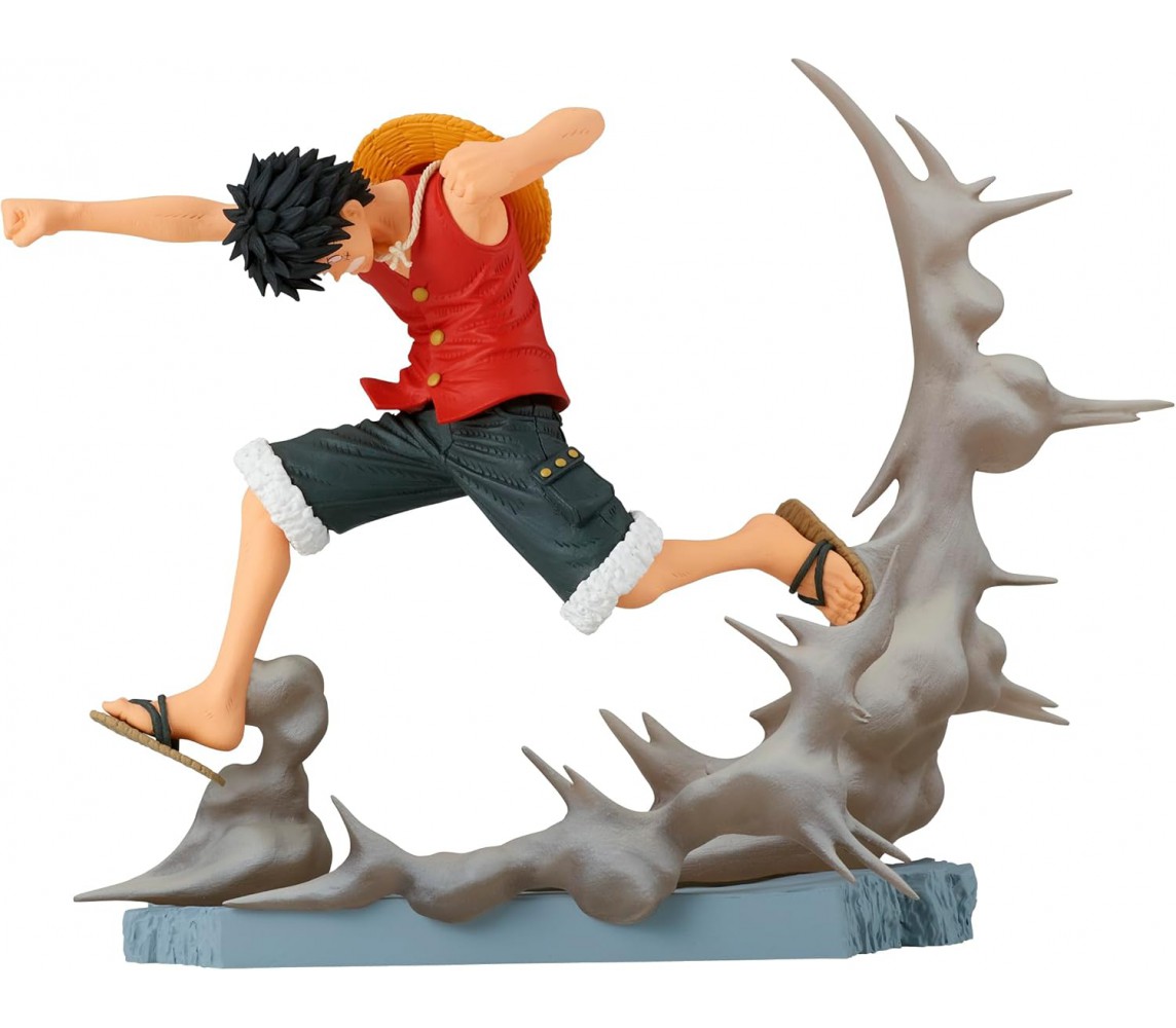 ONE PIECE Figure Statue SENKOZEKKEI - MONKEY D. LUFFY Original BANPRESTO Bandai