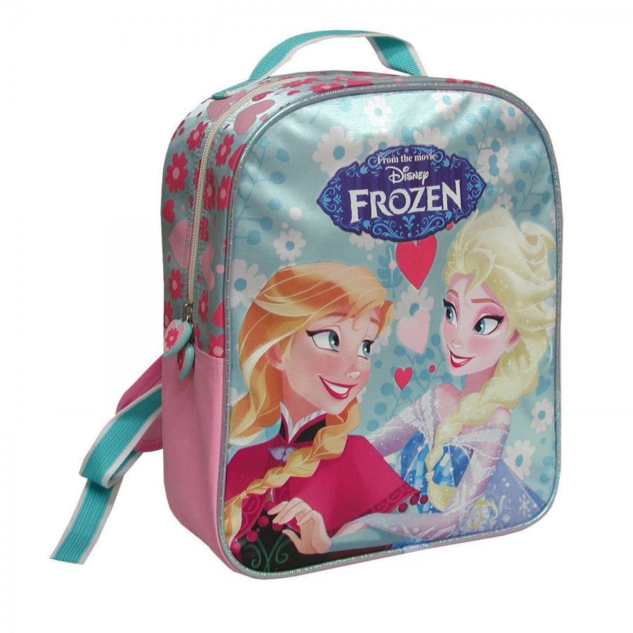 FROZEN ZAINO 25x30cm ELSA ANNA Movie ORIGINALE DISNEY Backpack