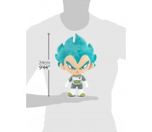 DRAGON BALL VEGETA Super Saiyan GOD Peluche 22cm Dragonball ORIGINALE