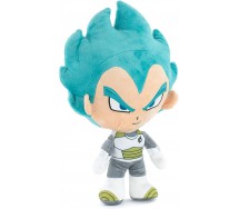 DRAGON BALL VEGETA Super Saiyan GOD Peluche 22cm Dragonball ORIGINALE